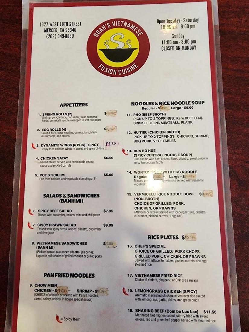 Noah’s Vietnamese Fusion Cuisine