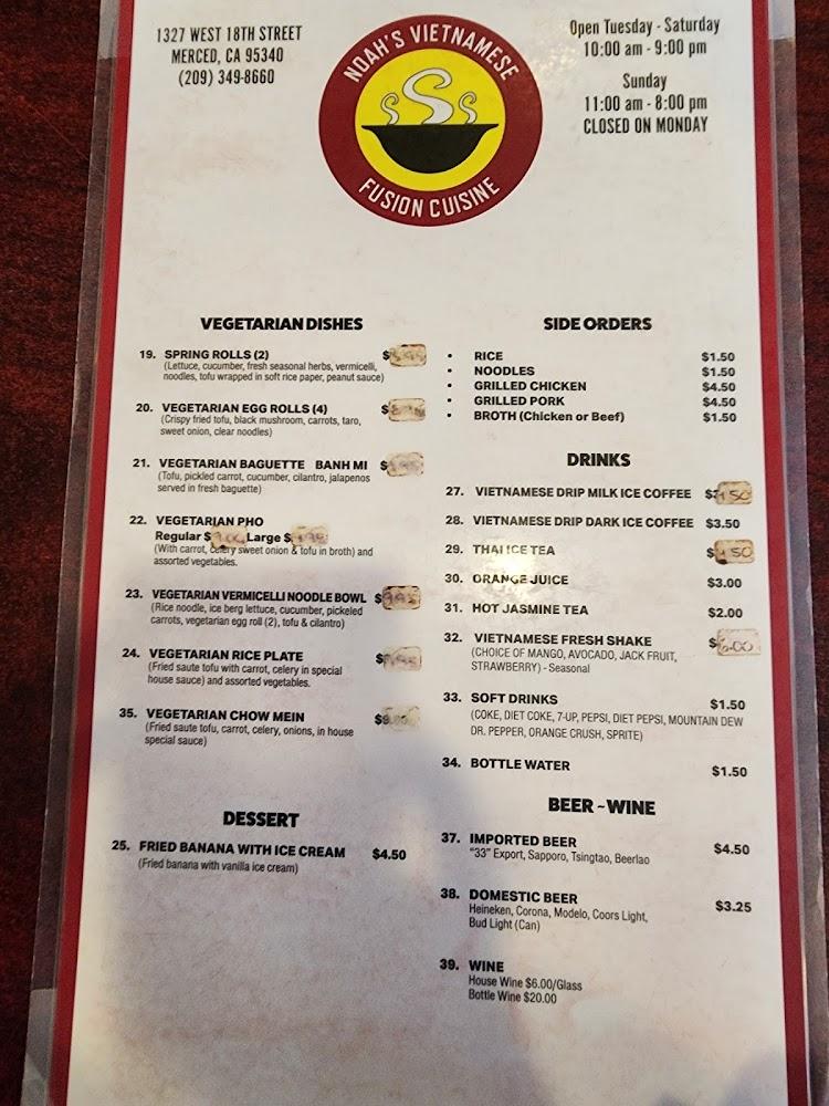 Noah’s Vietnamese Fusion Cuisine Spring Rolls